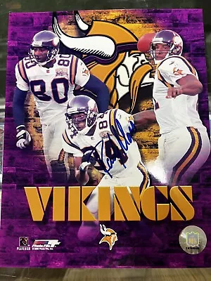 Randy Moss Vikings 8 X 10 Signed Photo With Holo • $11