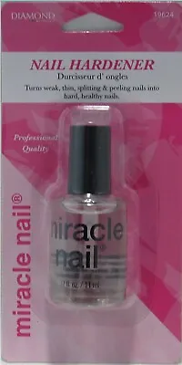 Diamond Cosmetics Miracle Nail Hardener Clear Base Coat Polish  • $6.99