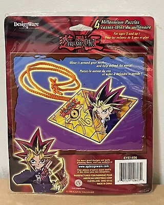 Yu-Gi-Oh!  Millennium Puzzles 1996. New NOS. Sealed Package. Party Invites Gifts • $16.99