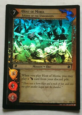   LOTR Reflections CCG/TCG Host Of Moria Rare Foil + 9R+41 NM/Mint  • £50