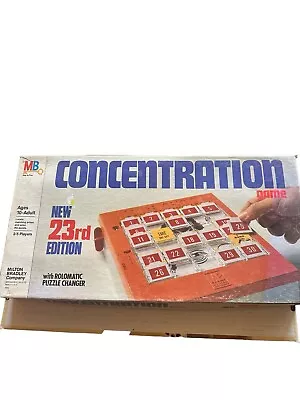 Milton Bradley Concentration Game 1979 23rd Edition • $18