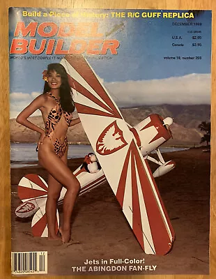 MODEL BUILDER Magazine December 1988 Aircraft Modeling RC Radio Control • $10.99