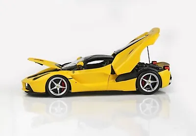 BBR Ferrari LaFerrari High End Diecast W/ Openings Yellow / Black 1:18*New*NICE! • $239
