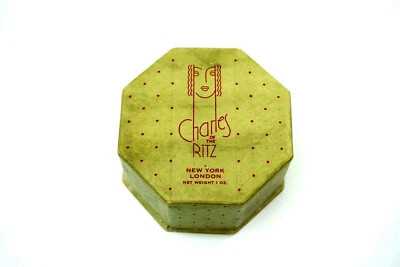 $27.99 • Buy Vintage CHARLES OF THE RITZ Body Powder With Art Deco Cardboard Case / Box