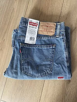 Vintage Levi’s 527  Denim 90s Jeans Size 34 X 32 Boot Cut • £55