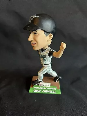 Craig Counsell 1997 Florida Marlins Bobblehead Comcast • $21.59