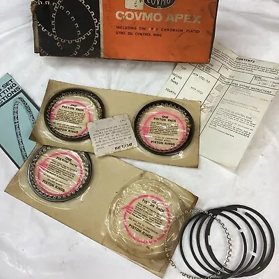 MGB 1962-64 NOS Covmo “Made In England” .040” Over Piston Ring Set (5 Ring Set) • $85