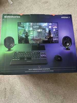 SteelSeries Arena 7 - Illuminated 2.1 Gaming Speakers – 2-Way Speaker Design • £210