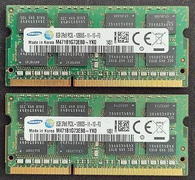 16GB 2x8GB 1600MHz DDR3 RAM Memory - Apple MacBook Pro 2011/2012 IMac 2013/2014 • £25
