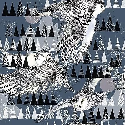 Peel And Stick Modern Wallpaper Navy Blue Removable Wallpaper Gray And White ... • $34.55