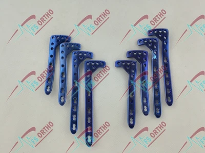 $280 • Buy VA Proximal Tibia Locking Plates L/R 4 & 6 Holes Set Of 8 Pcs TT Orthopedics
