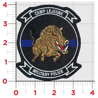 Marine Corps Camp Lejeune Military Police Embroidered Hook & Loop Patch • $34.99