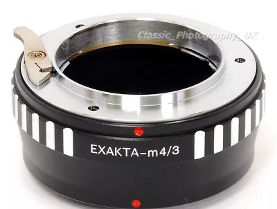 Exakta EXA Bayonet Mount To OLYMPUS Pen E-PL3 PANASONIC Lumix Micro 4/3 Adapter • £24.12