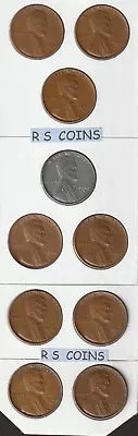 1940s 1941s 1942s 1943s 1944s 1945s 1946s 1947s 1948s 1949s +50-55s - Vf Pennies • $4.49