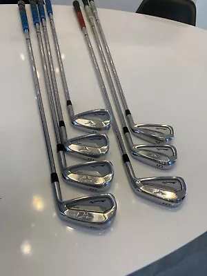 Mizuno Pro 223 Dynamic Gold X100 4-Pw Used - Brand New MCC +4 Grips (7-Pw) • $295