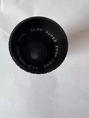 Elmo Super Lens 8mm  Film Projector Zoom Lens 1: 13/15-25 • $89