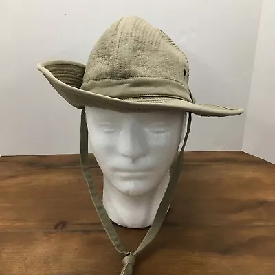 Vintage Banana Republic Tan Safari Hat Mill Valley California Size Medium • $24.99