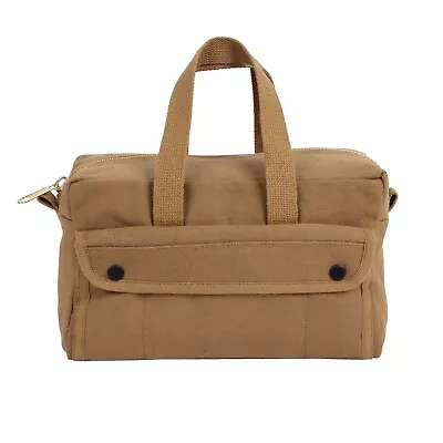 Rothco Coyote Brown Military Type 10-Pocket Mechanics Tool Bag W/ Brass Zipper • $23.99