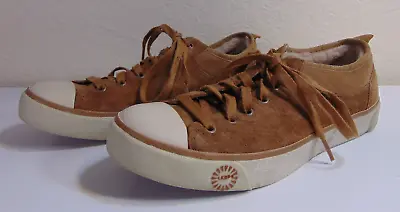 UGG Australia Womens Evera Chestnut Suede Sneakers 7 Shearling Lining 1888 • $26.99