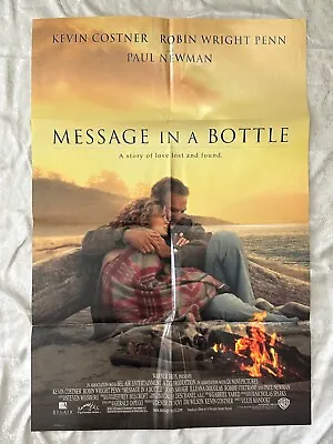 1999 MESSAGE IN A BOTTLE Movie Poster Kevin Costner Robin Wright Penn  -1  • $7.45