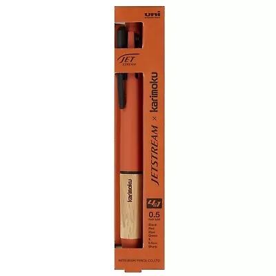 Uni Jetstream X Karimoku 4&1 Multifunction Ballpointo Pen Mechanical Pencil • $25.99