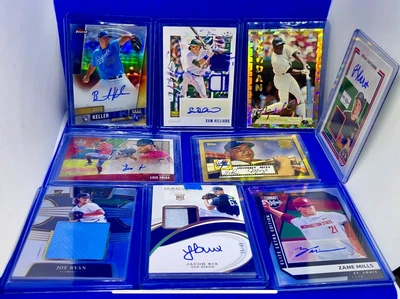 $8.23 • Buy HUGE Baseball Card Lot AUTOs/ RCs/JERSEY/NUMBERED Jordan-Mize-Hilliard Etc MINT