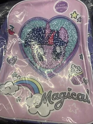 My Little Pony Backpack New Sequin Detail • £5