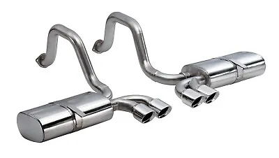 CORSA Sport Axle-Back Exhaust System For 1997-2004 Chevrolet Corvette C5 5.7L V8 • $1996.99