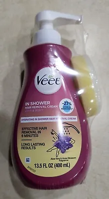 Veet 3in1 In Shower Cream Sensitive Formula Hair Remover 13.5 Oz Legs & Body  • $13.97