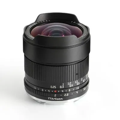 TTArtisan 10mm F2.0 Large Aperture Ultra Wide Angle Lens For M43 Mount Camera • $135