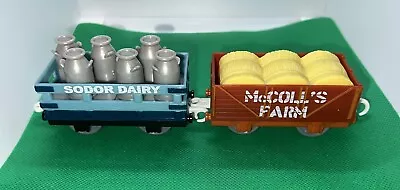 Thomas And Friends Trackmaster McColl’s Farm Dairy Car R9245 • $28