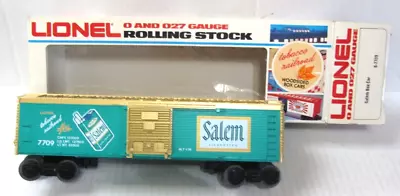 Vintage Lionel 6-7709 Salem Box Train Car O-Gauge In Original Box Rare • $44.95