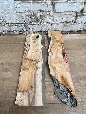 Waney Edge Live Edge Air Dried Yew Boards Planks Slabs River Table • £25