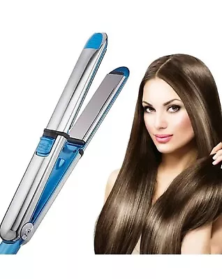 Professional Hair Straightener Titanium Plates Flat Iron Straightening Iron • $44.99