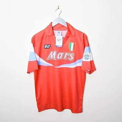 Napoli NR Nicola Raccuglia Third Football Shirt Jersey 1990/1991 #10 Maradona • £105