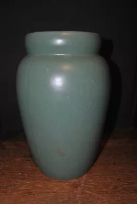 $100 • Buy Large Matte Green Zanesville Stoneware Vase