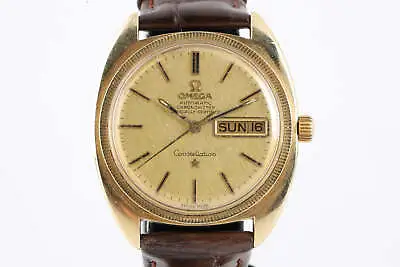 Omega Constellation 168.029 Day-Date 35mm Men's Watch • $1250