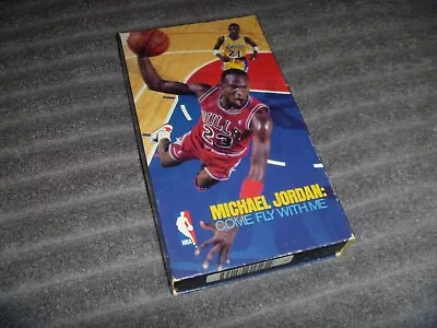 Vintage Michael Jordan Come Fly With Me Video Vhs Tape Nba Basketball Bulls • $4.99