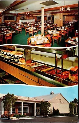 Ft Lauderdale FL-Florida Sweden House Smorgasbord Vintage Postcard PC27 • $2.95