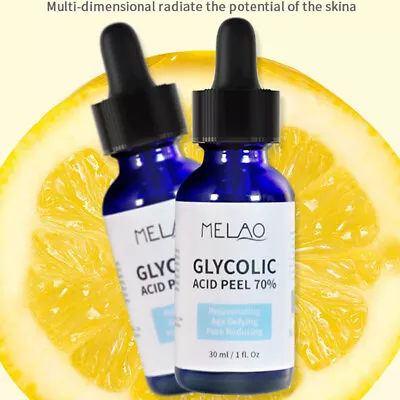 Glycolic Acid Peel70% Skin Reshaping Repair Pores Invisible Brightens Complexion • $7.27