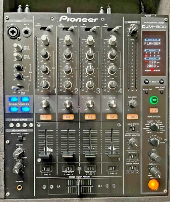 £677 • Buy Pioneer DJM-800 4-Channel Digital Mixer With Flight Case