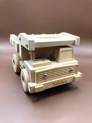 Tonka Vintage Wooden Dump Truck Toy • $14.95