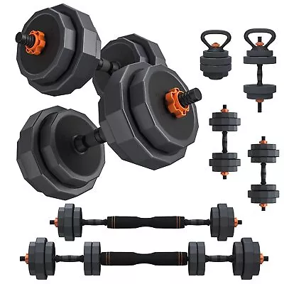 Adjustable Weights Dumbbells Set 44lbs Free Weights With 3 Modes Weights Se... • $120.25