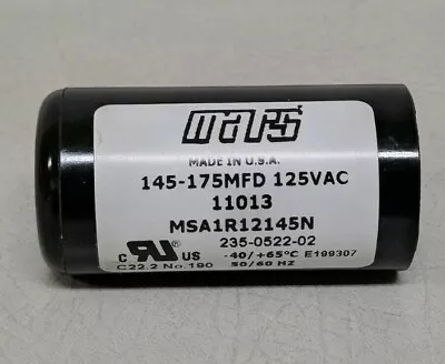 Mars - Motor Start Capacitor - 145-175 MFD • $14