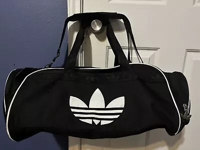 Adidas Black Duffle Bag Trefoil Medium • $25