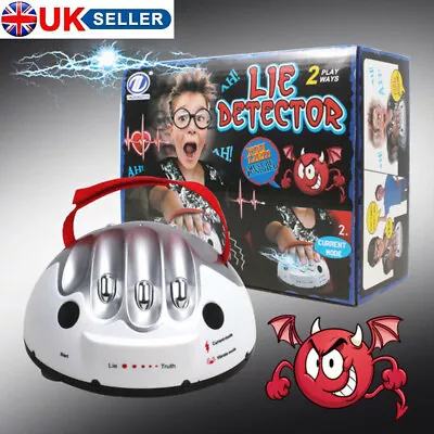 £12.99 • Buy Lie Detector Game Toys Safety Electric Shock Polygraph Adult Lie Truth Test Game