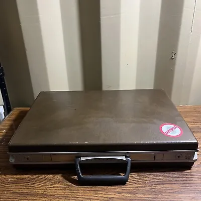 Vintage Samsonite Brown Hard Shell Brief Case 18” X 12.5” X 4” • $17.99