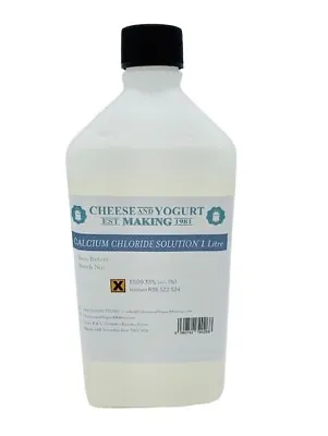 Calcium Chloride 1 Litre For Use In Cheesemaking • £16.49