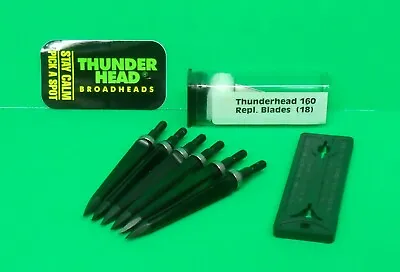 $49.95 • Buy NAP Thunderhead 160 Gr 3 Blade Broadheads - NOS 6 Pack