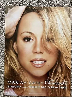 Mariah Carey Charmbracelet Promo Poster  18”x24”  • $75